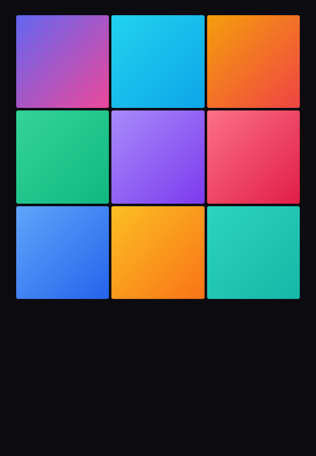 Screenshot of the Instagram Gallery Lightbox snippet rendered live