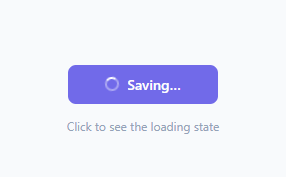 Screenshot of the Loading Button snippet rendered live