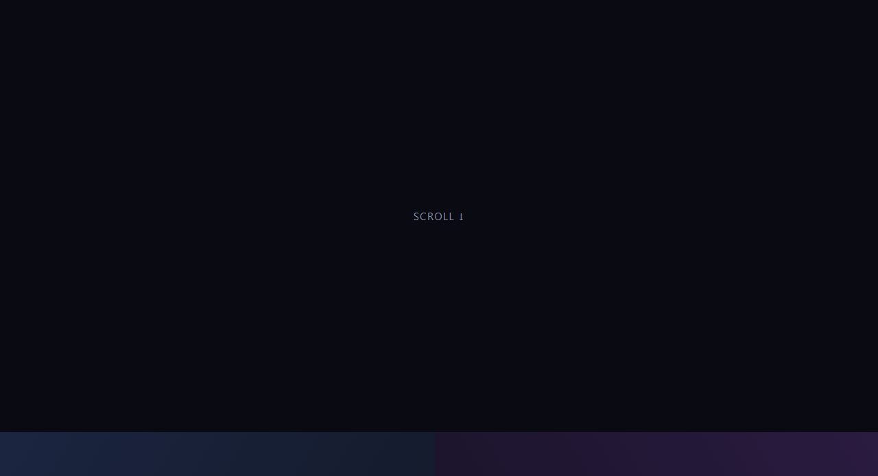 Screenshot of the Scroll Split Panels snippet rendered live