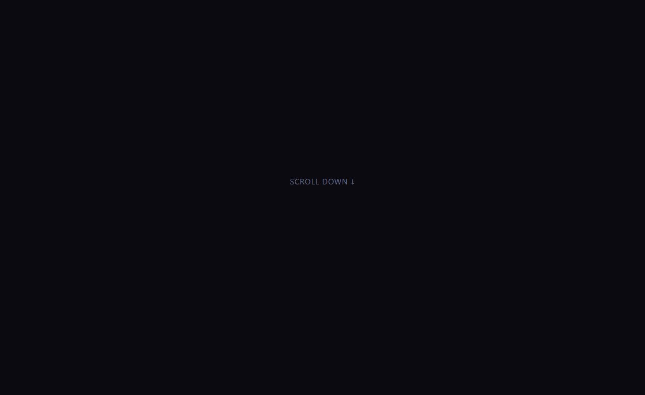 Screenshot of the Scroll Text Clip Reveal snippet rendered live