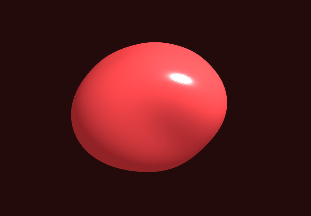 Screenshot of the Three.js Scroll Color Morph snippet rendered live